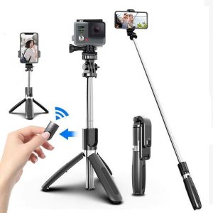 Wireless Bluetooth Selfie Stick and Tripod